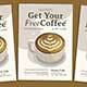 Free Coffee Flyer - GraphicRiver Item for Sale