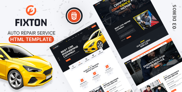 Fixton – Auto Repair Services React and NextJS Template – 0 Sold!