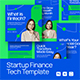 Startup Finance Tech Instagram Template - GraphicRiver Item for Sale