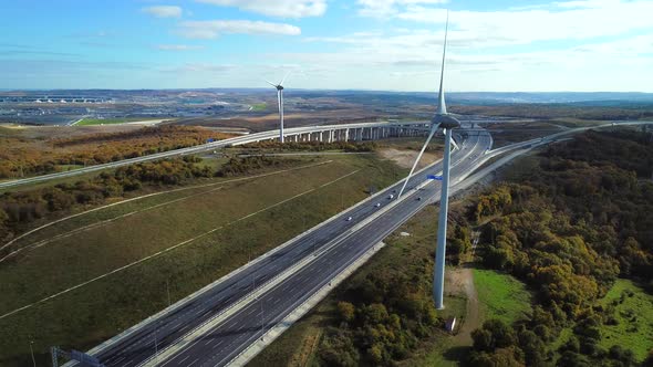 Windmills And Highway