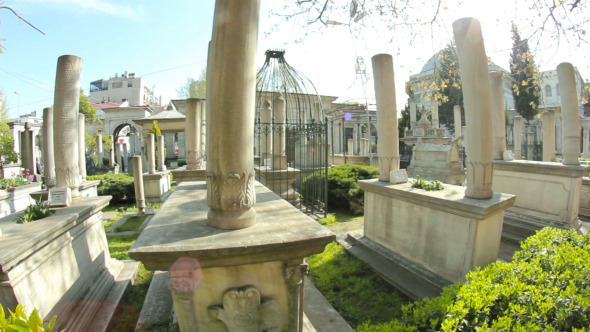 Cemetery With Tombs and Graves 5 