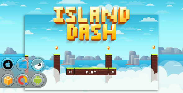 Island Dash Game Template