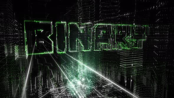The Appearance Of Green Letters Binary inside the Artificial Intelligence system alt