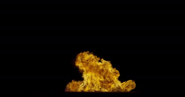 Explosion With Sparks 1