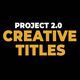 Creative Titles 2.0 | After Effects - VideoHive Item for Sale