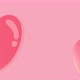 14 FEB Valentine's day motion graphic with heart balloons on pink background - VideoHive Item for Sale