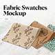 Fabric Swatches Mockup - GraphicRiver Item for Sale