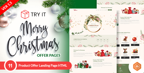 Tryit - Product Offer Landing Pages HTML Template