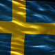 Sweden Looped Flag - VideoHive Item for Sale