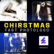 Christmas Fast Photo Logo - VideoHive Item for Sale
