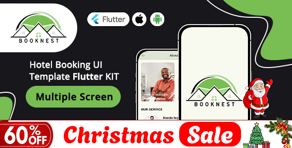 Hotel Booking Flutter UI KIT
