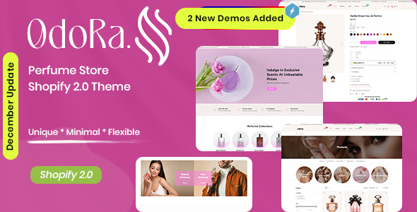 Odora - Perfume Store Shopify 2.0 Theme