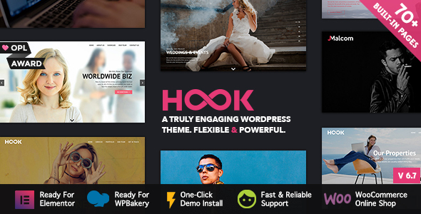 Hook - Superior WordPress Theme