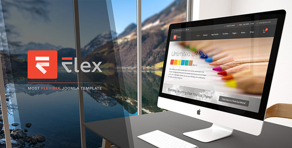 FLEX - Multi-Purpose Joomla Template