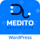 Medito - Health & Medical WordPress Theme + RTL Ready - ThemeForest Item for Sale