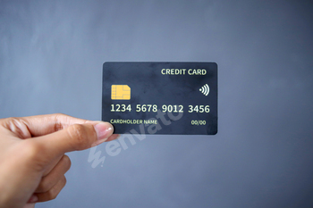 Hand Showing Credit Card