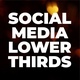 Social Media Lower Thirds | AE - VideoHive Item for Sale