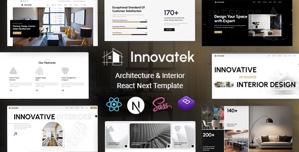 Innovatek – Architecture & Interior React Next Template – 0 Sold!