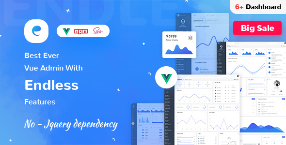 Endless - Vue Admin Template