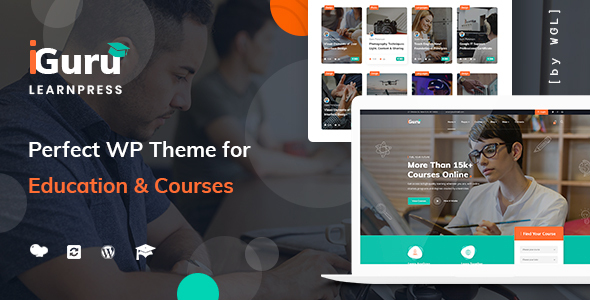 iGuru - Education & Courses WordPress Theme