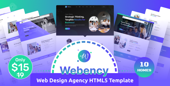 Webency - Web Design Agency HTML Template