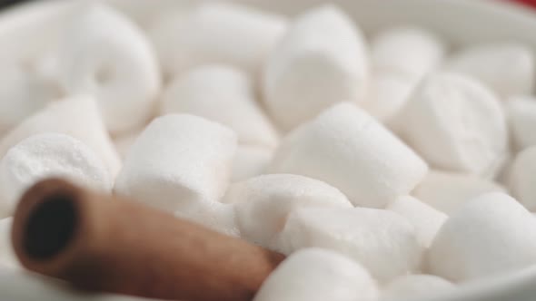 Hot cocoa with marshmallows