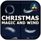 Christmas Magic And Wind for DaVinci Resolve - VideoHive Item for Sale