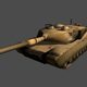 M1 Abrams Tank Lowpoly - 3DOcean Item for Sale