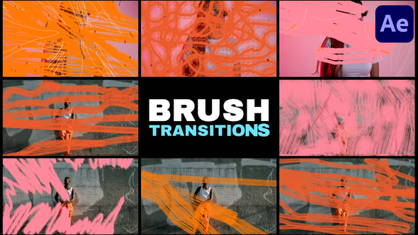 Brush Transitions for After Effects