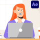 Working On a Computer Explainer for After Effects - VideoHive Item for Sale