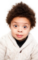 Open eyes smiling wishful child - PhotoDune Item for Sale