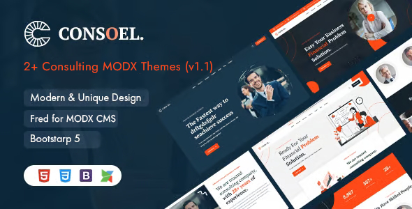 Consoel - Consulting & Business MODX Themes