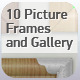 10 Picture Frames And Gallery (HR) - GraphicRiver Item for Sale