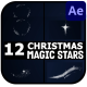 Christmas Magic Stars | After Effects - VideoHive Item for Sale