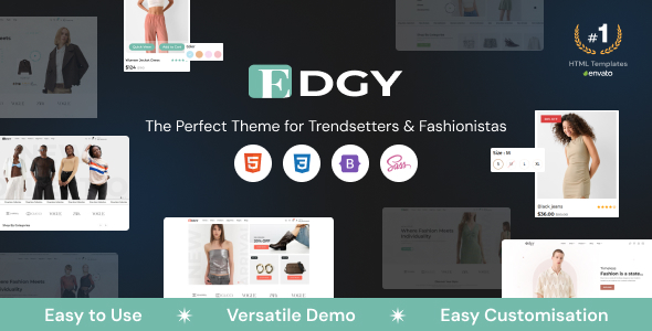 Edgy - Multipurpose eCommerce HTML Template