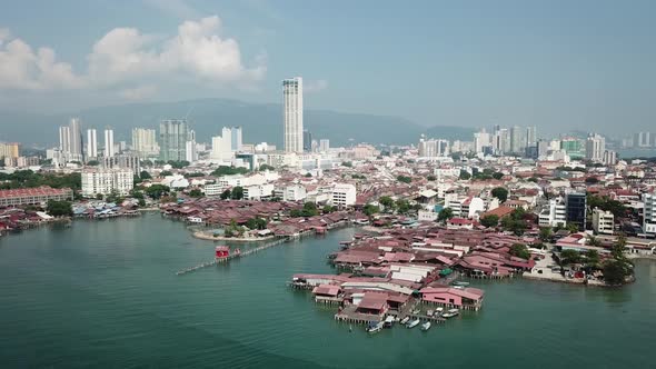 Clan jetty at Penang Island