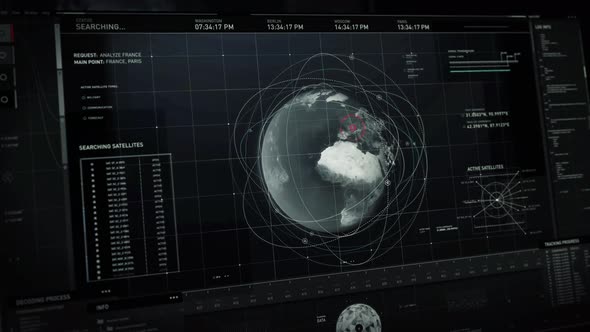 Spies have analyzed the earth map and found vulnerable satellites location alt