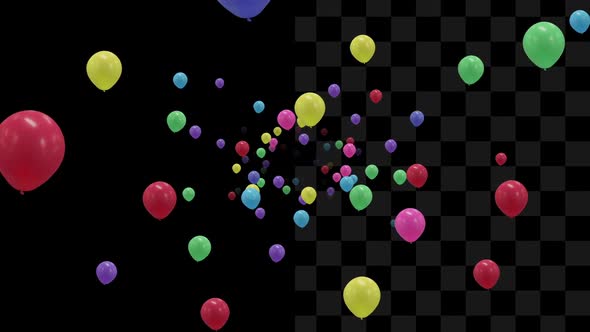 Fly Through Balloons alt