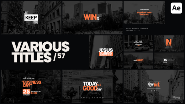 Various Titles 57 alt