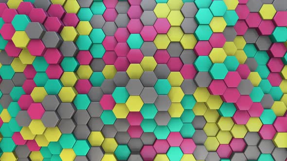 Hexagon Background 04