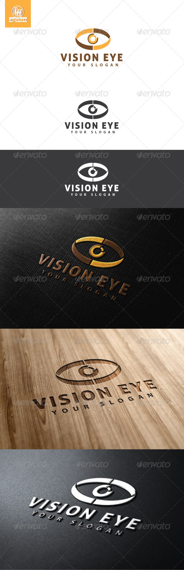 Vision Eye Logo Template