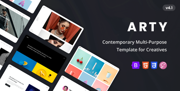 Arty - Creative Multi-Purpose HTML5 Template