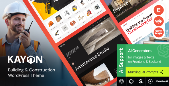 Kayon - Building & Construction WordPress Theme