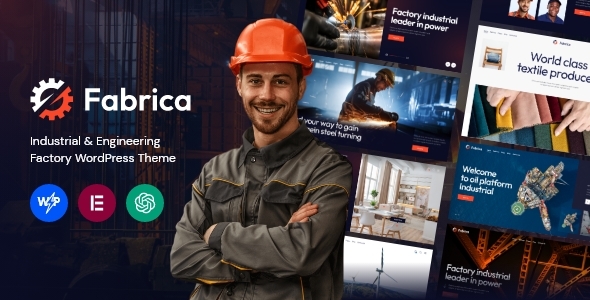 Fabrica - Industrial & Engineering Factory Theme