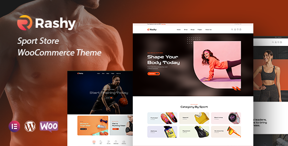 Rashy - Sport Store WooCommerce Theme