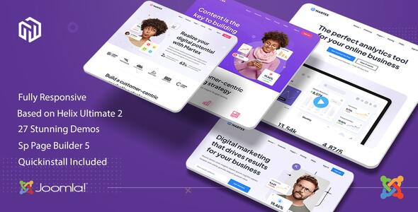 Martex - Software, SaaS & Startup Joomla 5 Template