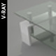 Stylish Glass Table /w Vray Shaders & Setup (HDRI) - 3DOcean Item for Sale