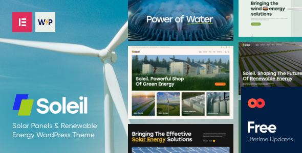 Soleil - Solar Panels WordPress Theme