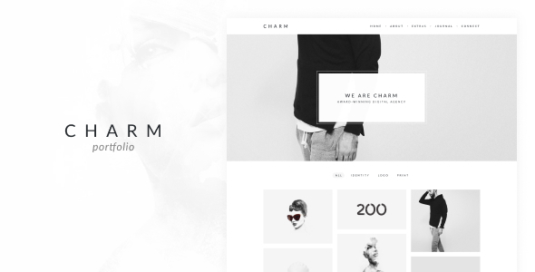 Charm - Creative Portfolio WordPress Theme