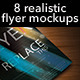 8 Realistic Flyer Mockups - GraphicRiver Item for Sale